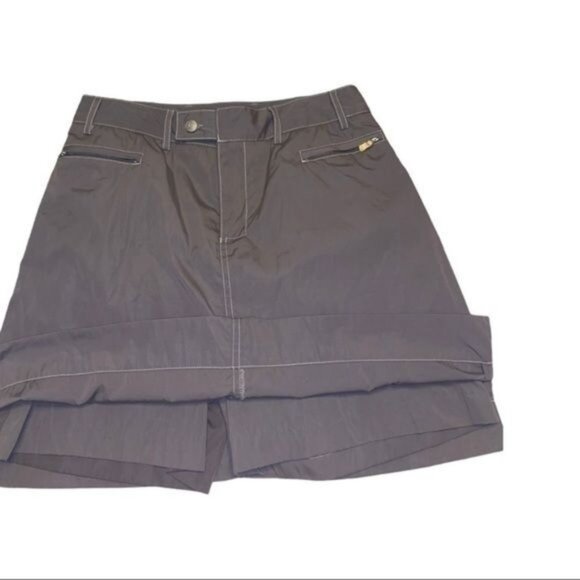Annika Cutter & Buck Skort Womens 4 Gray Stretch Pockets Lightweight Active Golf - Picture 3 of 11
